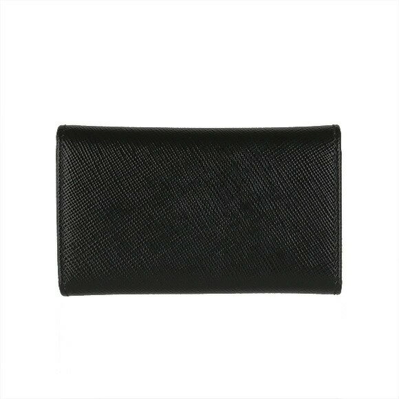 【1,500円クーポン】プラダ PRADA メンズ キーケース ブラック KEY CASE SAFFIANO METAL 2PG222 QME F0002 NERO