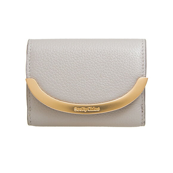 【訳あり】シーバイクロエ SEE BY CHLOE 財布 レディース 三つ折り財布 スカイライトグレー LIZZIE COMPACT WALLET CHS19AP891 349 015 SKYLIGHT【国内配送P】