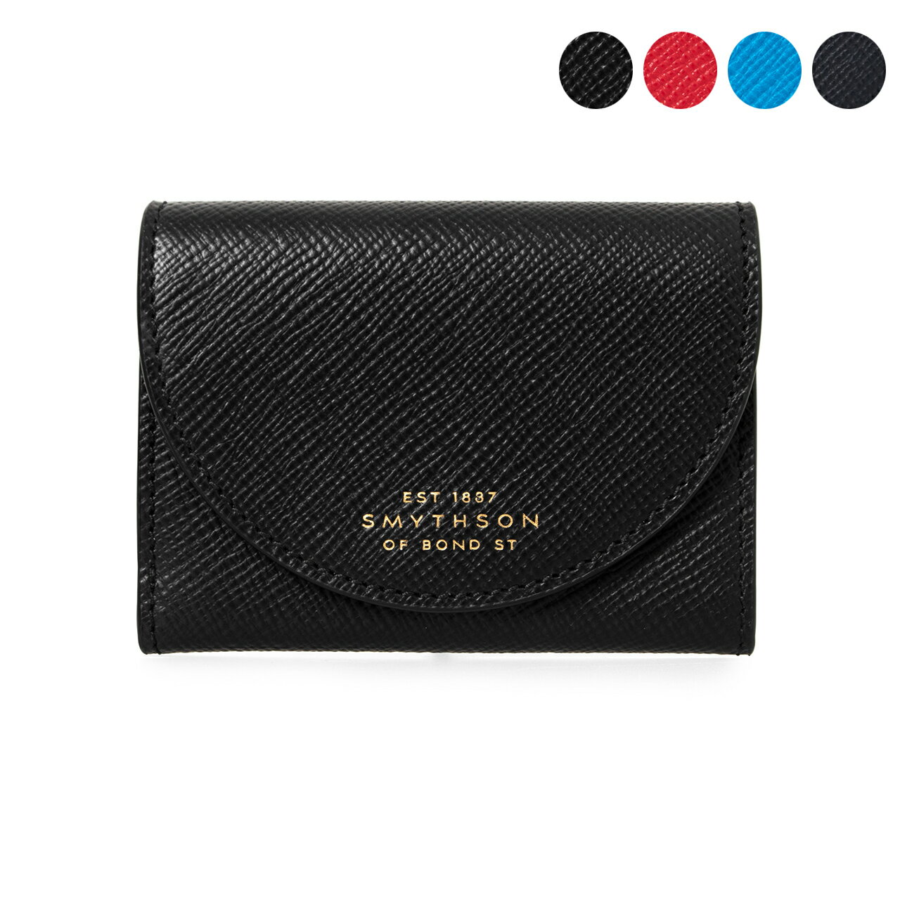 スマイソン SMYTHSON 財布 レディース 三つ折り財布 PANAMA MOON COMPACT PURSE 1027721 