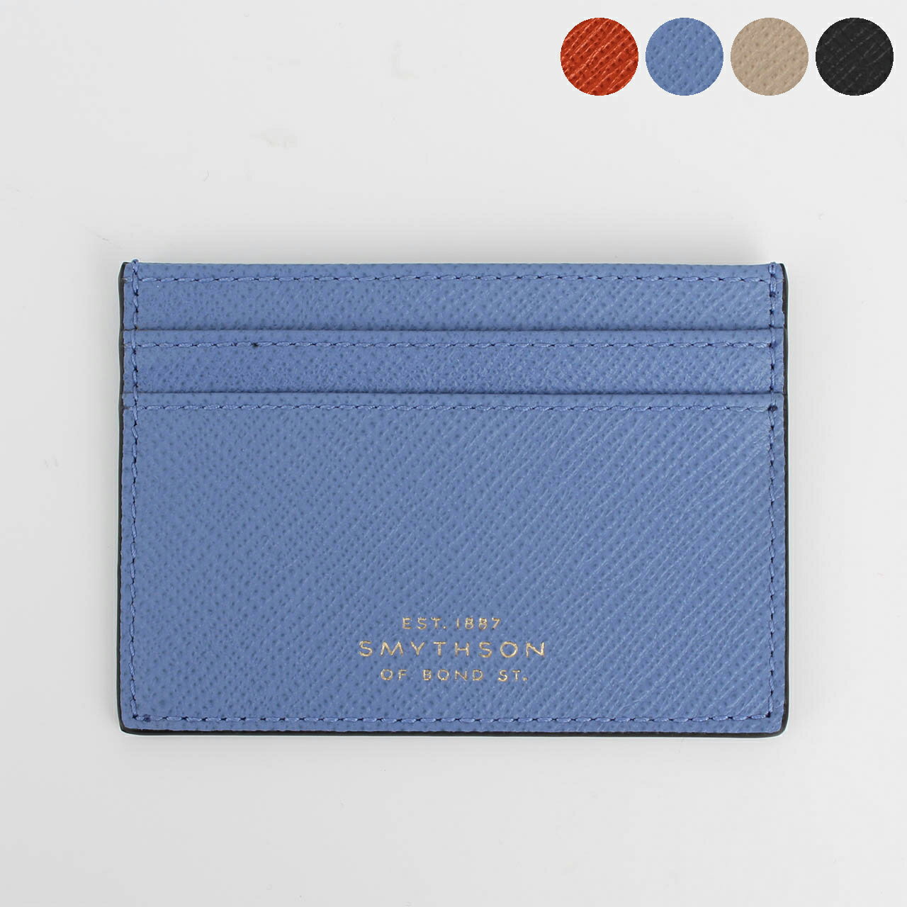 【新品】SMYTHSON(スマイソン)カードケース Smythson（スマイソン） カードケース MARA FOLDED C/CASE P STUD マラ