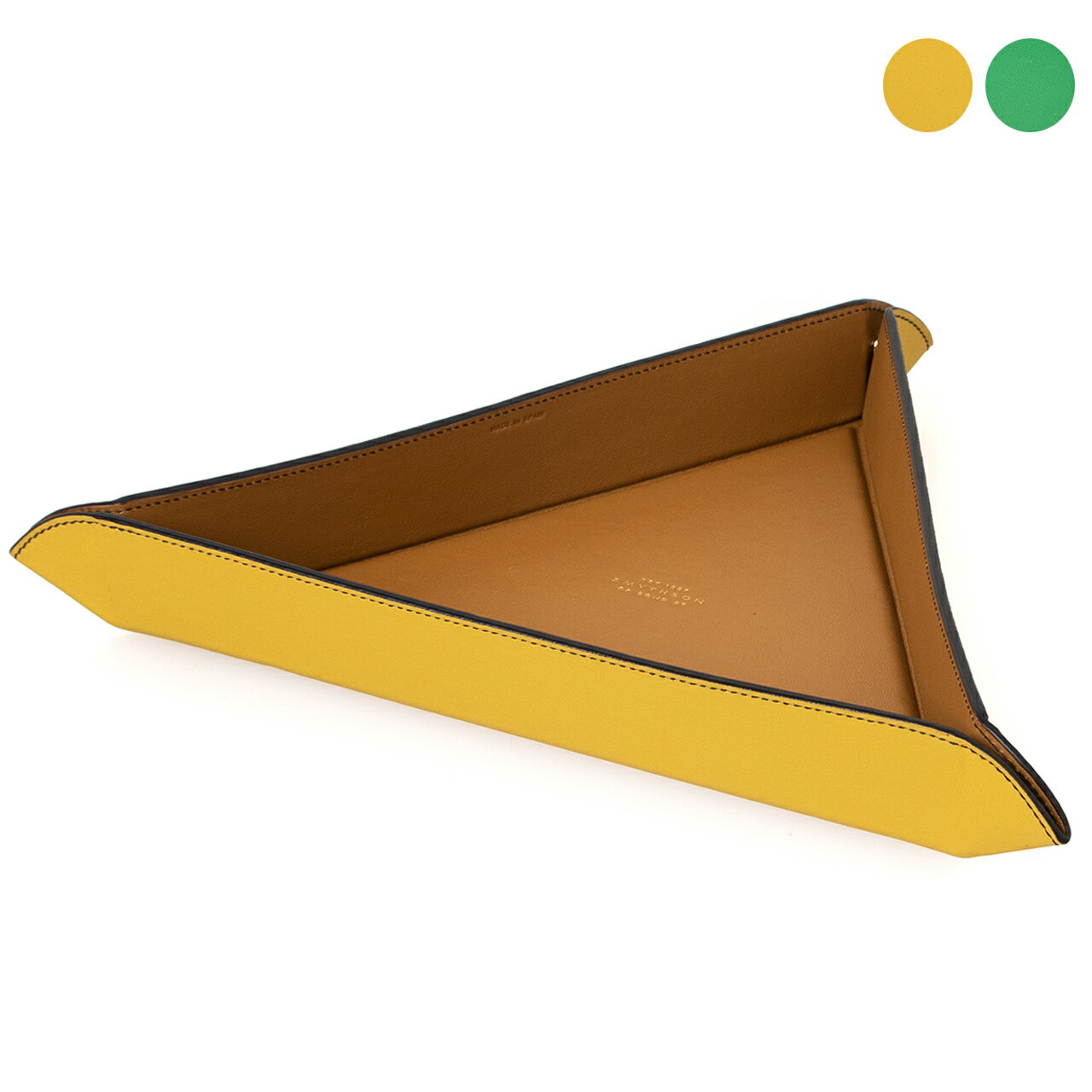 スマイソン SMYTHSON トリンケットトレイ（小物入れ） BOND LARGE TRI TRINKET TRAY 1024011 [全2色]【英国】【アウトレット】[newitm]