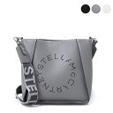 ステラマッカートニー STELLA McCARTNEY バッグ レディース ショルダーバッグ STELLA LOGO GRAINY ALTER MAT SHOULDER BAG ステラ ロゴ 700073 WP0057 9000 PURE WHITE【英国】