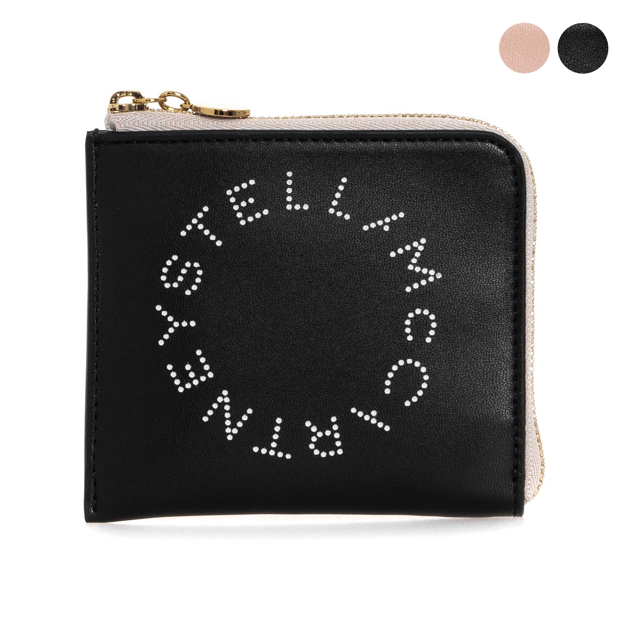 ステラ マッカートニー ミニ財布 レディース ステラマッカートニー STELLA McCARTNEY 財布 レディース カードケース/コインケース STELLA LOGO ZIP CARDHOLDER 700253 W8856 [全2色]【ミニ財布】【英国】