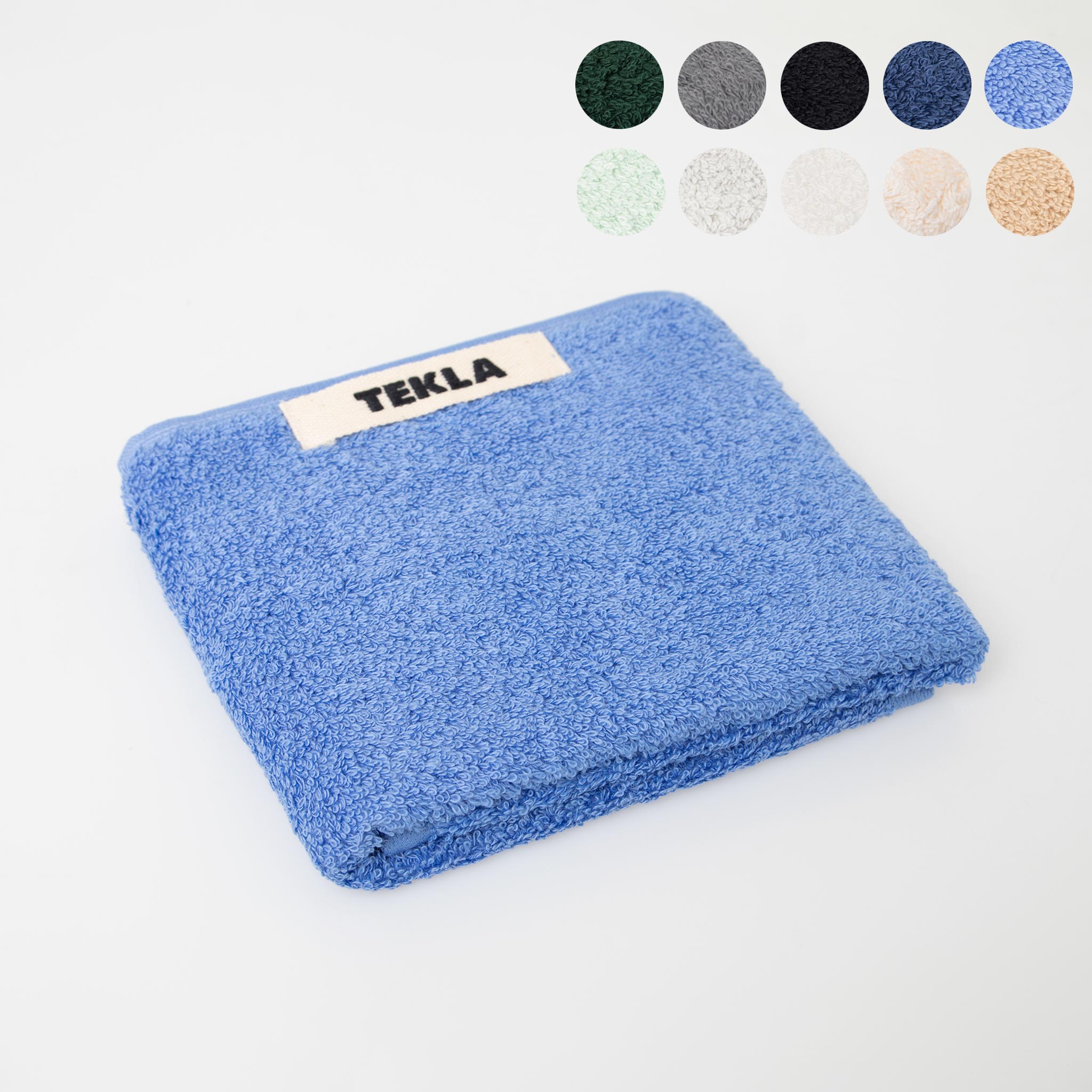 テクラ TEKLA ゲストタオル SOLIDS ORGANIC TERRY TOWEL GUEST TOWEL 30x50cm [無地 オーガニックコットン ゲストタオル]【国内配送】【PUP10】