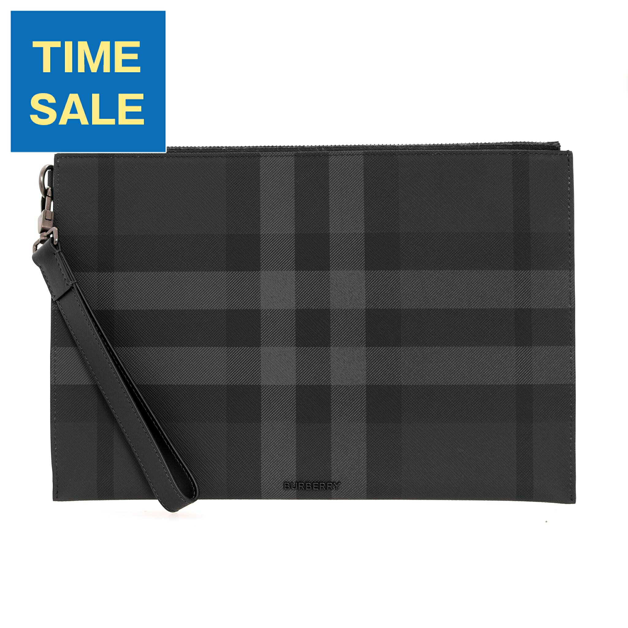 BURBERRY BLUE LABEL ブラックポーチ BURBERRY BLUE LABEL ブラックポーチ BURBERRY BLUE LABEL