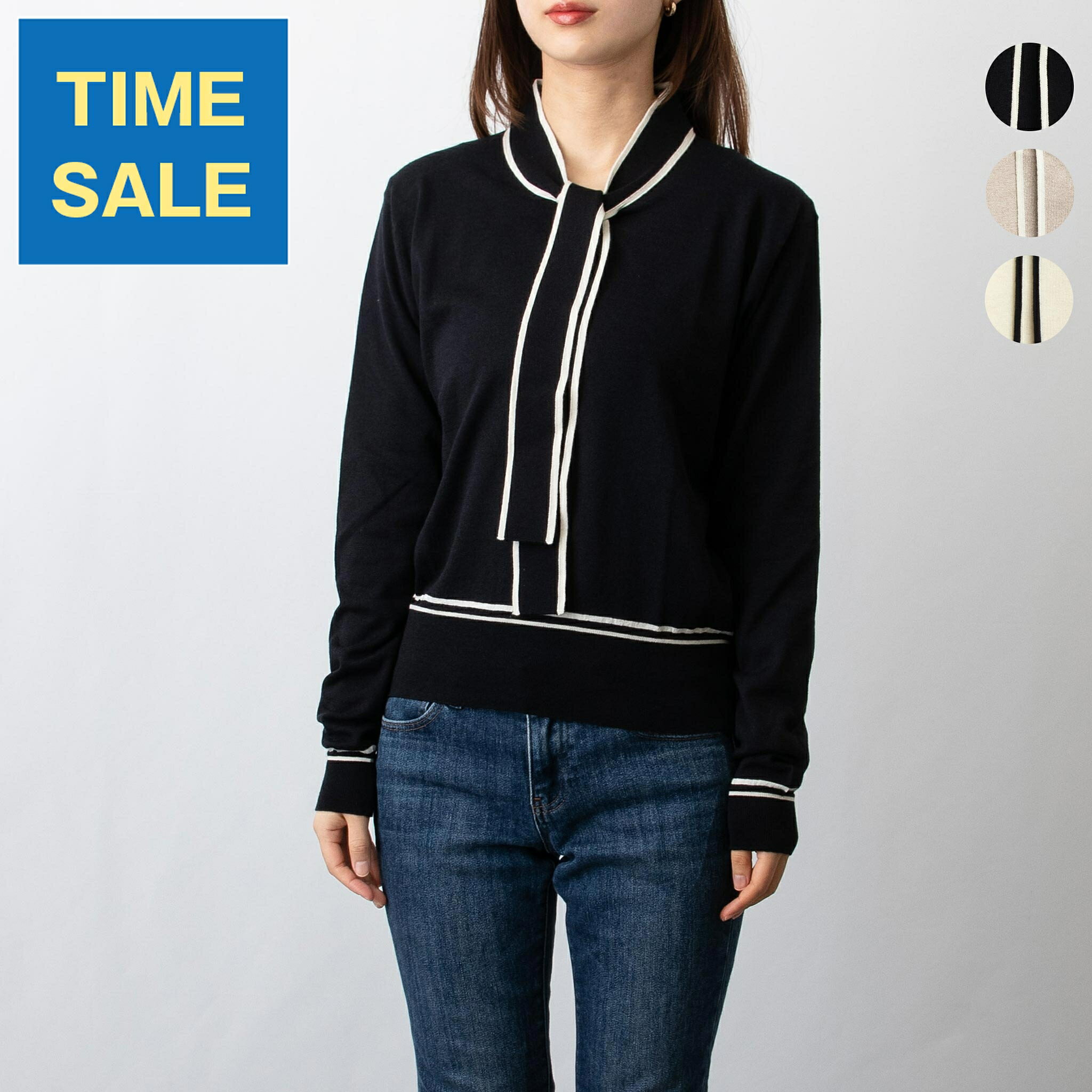 ジョンスメドレー JOHN SMEDLEY レディース 長袖ニット VINET ROUND NECK