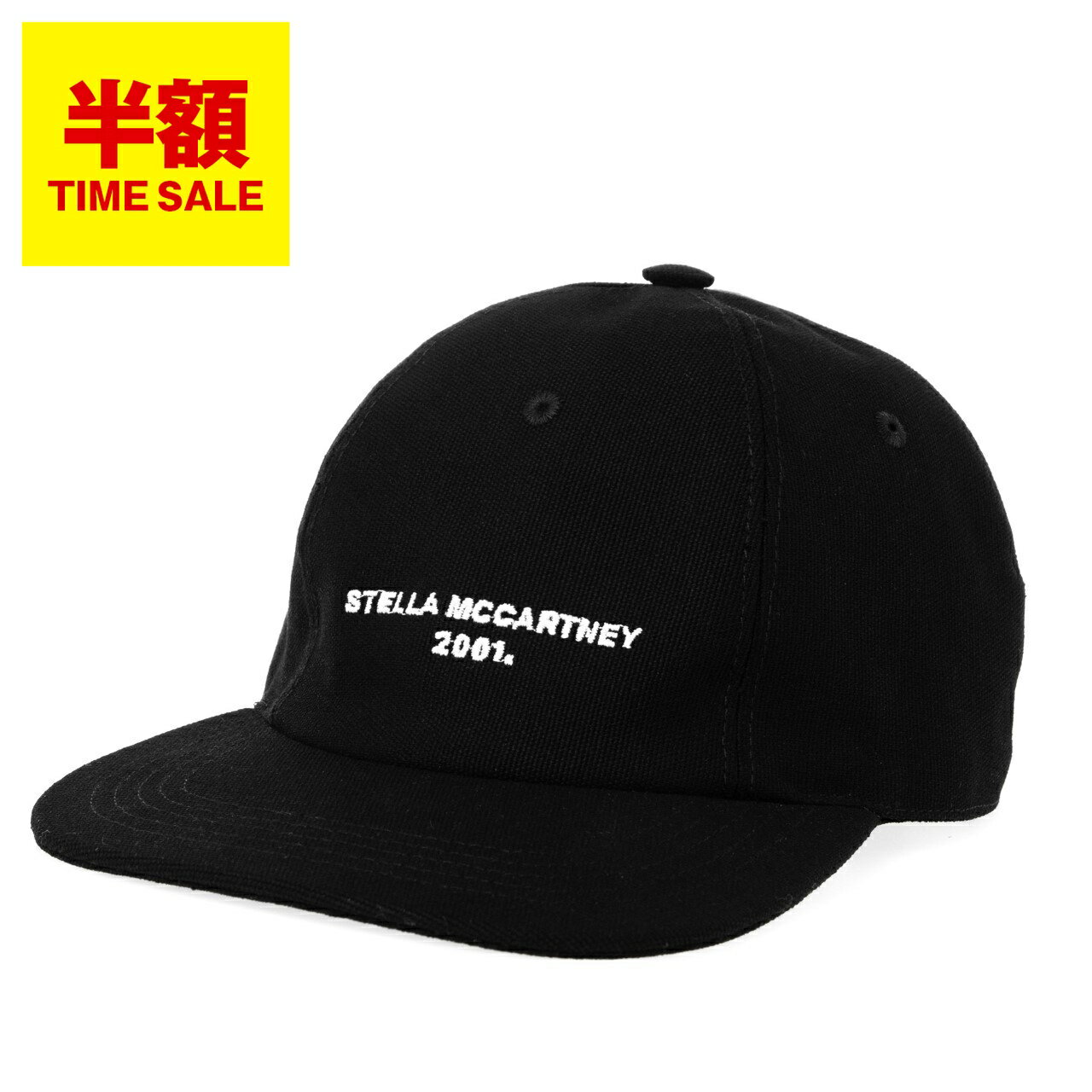 ステラマッカートニー STELLA McCARTNEY レディース キャップ ブラック HAT ECO COTTON [ハット エココットン] 570194 WP0023 1019 BLACK【英国】[S-0604]のサムネイル