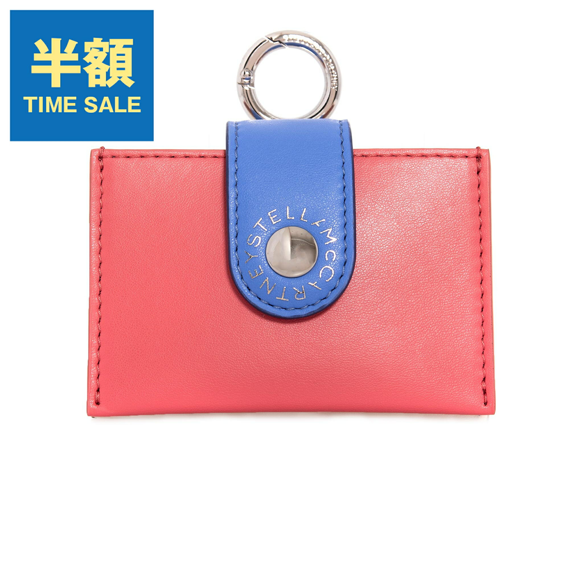 ステラマッカートニー STELLA McCARTNEY カードケース（キーリング付き） CARD HOLDER ECO ALTER MAT ..