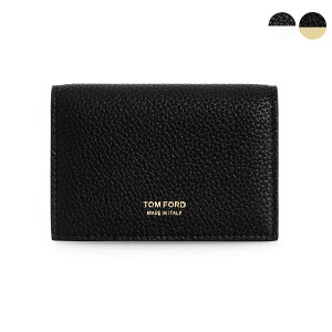 トムフォード TOM FORD メンズ 名刺入れ（カードケース） SOFT GRAIN LEATHER T LINE JAPANESE BUSINESS CARD HOLDER Y0277P / Y0277T LCL158 [全2色]【2022AW】