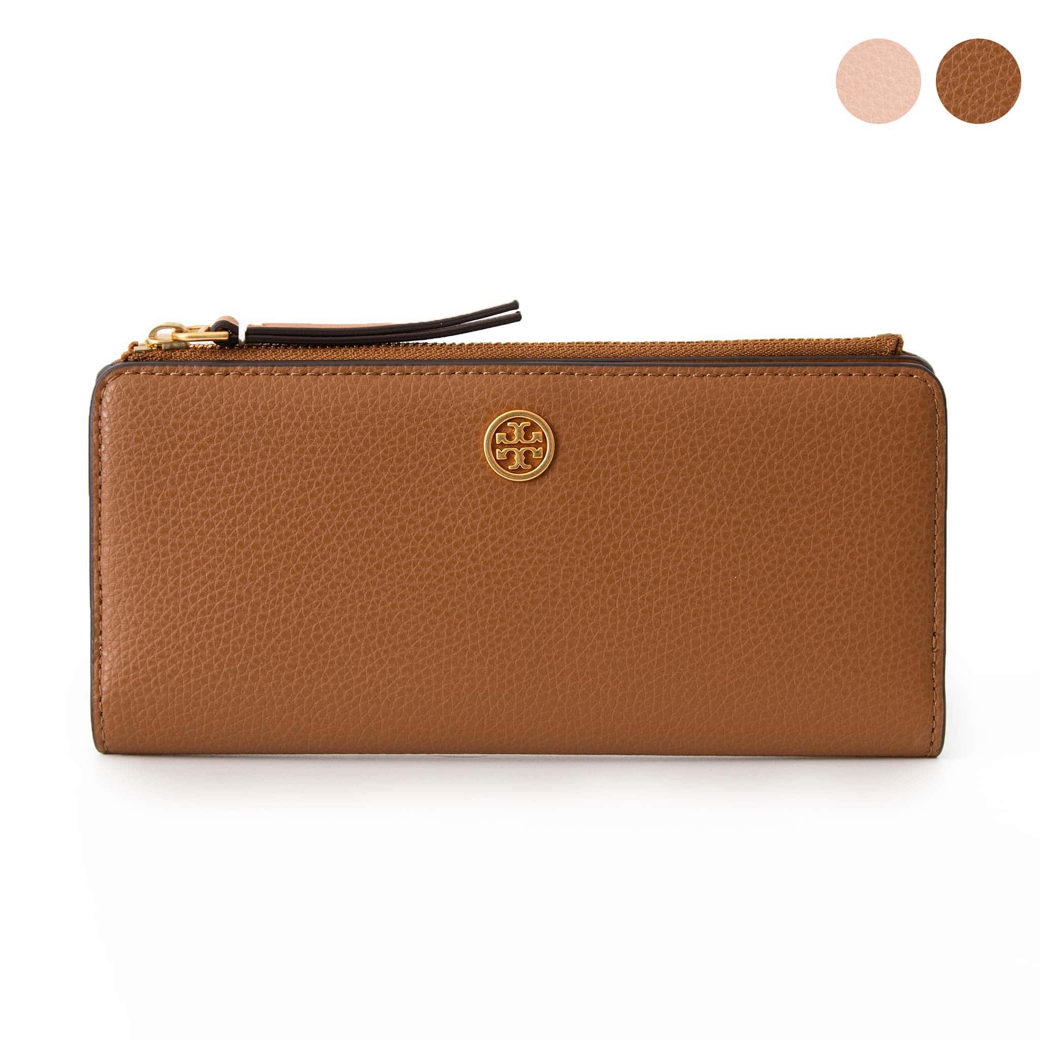 ȥ꡼С TORY BURCH  ǥ Ĺ ROBINSON PEBBLED ZIP SLIM WALLET [ӥ󥽥] 890492024SS