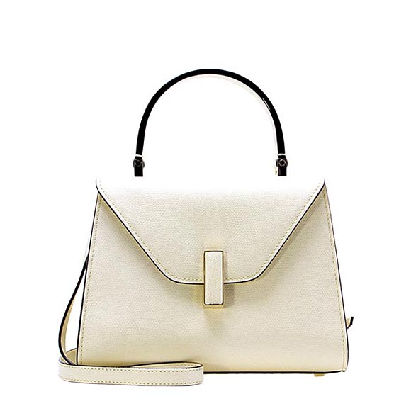 ヴァレクストラ VALEXTRA バッグ レディース 2WAYハンド/ショルダーバッグ ホワイト ISIDE MINI BAG [ミニ イジィデ] WBES0036028LOC99 WW PERGAMENA【2024SS】