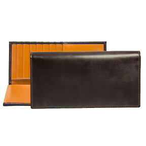 ホワイトハウスコックス WHITEHOUSE COX 財布 メンズ長財布（小銭入れ付） ハバナ LONG WALLET FOLD TAB PURSE S9697 BRIDLE 2TONE HAVANA/NEWTON【英国】