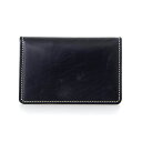 ホワイトハウスコックス ホワイトハウスコックス WHITEHOUSE COX メンズ 名刺入れ(カードケース) ネイビー NAME CARD CASE BRIDLE S7412 NAVY【英国】