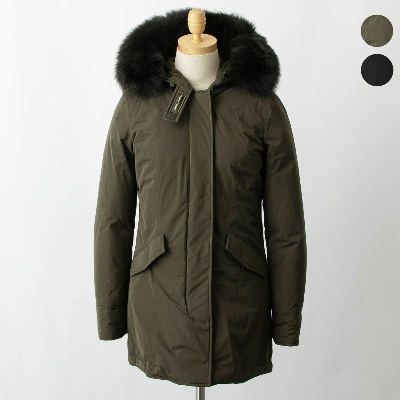 ウールリッチ WOOLRICH レディース ダウンジャケット W'S LUXRY ARCTIC PARKA WITH FOX FUR WWOU0323FR UT0573 [全2色]【アウトレット】