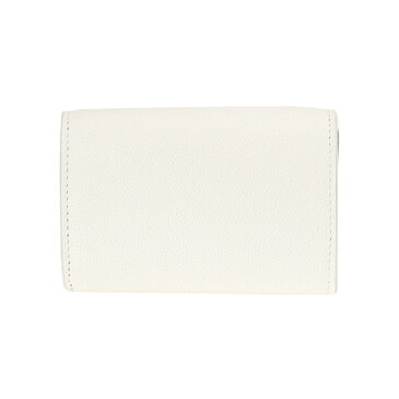 サンローランパリ SAINT LAURENT PARIS 財布 ミニ財布 レディース 三つ折り財布 ホワイト CLASSIC PETIT WALLET 459996 BTY7N 9011 OPTIC WHITE YVES SAINT LAURENT