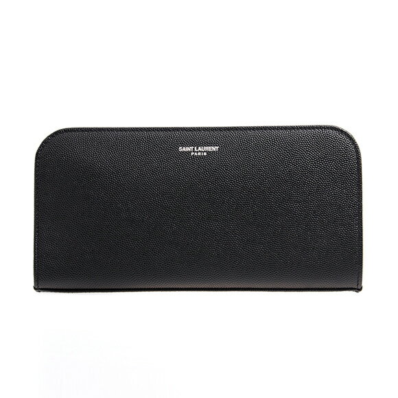 サンローラン パリ SAINT LAURENT PARIS 財布 メンズ ラウンドファスナー長財布 ブラック CLASSIC SAINT LAURENT ZIP AROUND WALLET 534290 BTY0N 1000 BLACK【2024SS】