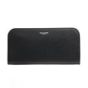 サンローラン パリ SAINT LAURENT PARIS 財布 メンズ ラウンドファスナー長財布 ブラック CLASSIC SAINT LAURENT ZIP AROUND WALLET 534290 BTY0N 1000 BLACK【2024SS】