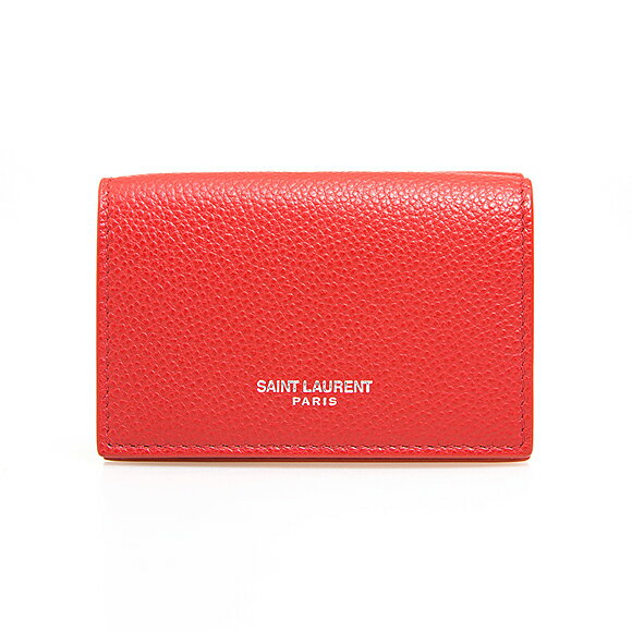 サンローラン パリ SAINT LAURENT PARIS 財布 レディース 三つ折り財布 ルージュエロス EPSON TINY WALLET PFD(234Y)SL 459784 B680N 6805 ROUGE EROS【ミニ財布】