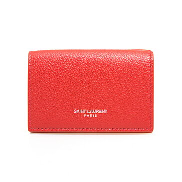 サンローラン パリ SAINT LAURENT PARIS 財布 レディース 三つ折り財布 ルージュエロス EPSON TINY WALLET PFD(234Y)SL 459784 B680N 6805 ROUGE EROS【ミニ財布】