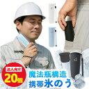 20個【法人向け大量購入特典】氷のう アイス パック 氷嚢 アイススティック 携帯氷のう 首ひんやり 真空断熱 ひょうのう 猛暑対策 ネッククーラー 結露しない 建設作業員 工事現場 業務用 適格請求書発行 まとめ買い 約48時間持続 アイシングバッグ 水漏れなし 冷却 ボトル