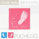 メモリアルプレート「PUCHILOG -プチログ-」【手足を汚さないインクキット付き】赤ちゃん 足形 スタンプ インク 安全 日本製 汚れない 手形足型 アート 出産祝い お返し 両親 出産内祝い ベビー 男の子女の子 命名書 オーダー 新生児 ギフト アクスタ 月齢フォト