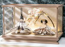 雛人形 平安豊久 アクリルケース ケース飾り 萌花 ひな人形 HJ-205 p63