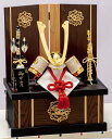 五月人形 収納飾り 収納兜飾り 兜 平安豊久 10号 桂 GG-112 p47