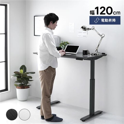 昇降 デスク 幅120cm グレー 電動 高さ調整可 メモリー機能付き 組立品 昇降式テーブル テレワーク 在宅ワーク リモートワーク【代引不可】 昇降 デスク 幅120cm グレー 電動 高さ調整可 メモリー機能付き 組立品 昇降式テーブル テレワーク 在宅ワーク リモートワーク【代引不可】