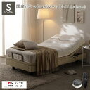 (インボイス対応)音声認識 電動ベッド シングル レギュラーマットレスセット ベッドフレーム マットレスセット リクライニングベッド 寝室家具【代引不可】