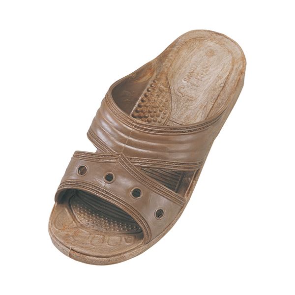 (インボイス対応)(まとめ) オーミケンシ 業務用フィッティングサンダル L キャメルブラウン 1足 【×5セット】