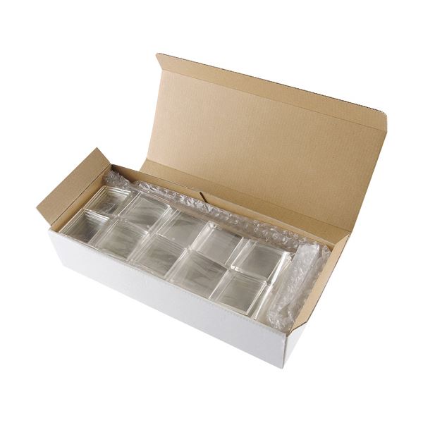 (インボイス対応)サンワサプライ 透明両面粘着ゴム 中QL-E75CL-25 1ケース（100枚）