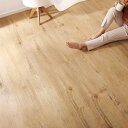 はめこみ式 フロアタイル ナチュラルオーク 96枚セット PVC貼 PU加工 DIY 模様替え リフォーム Wood Flats ウッドフラッツ【代引不可】(3)