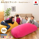 日本製 特大 ビーズクッション 【 ネイビー 】 ビーズソファ 大きめ ビーズ補充可能 洗えるカバー おしゃれ においの少ない マイクロビーズ ローソファ 座椅...