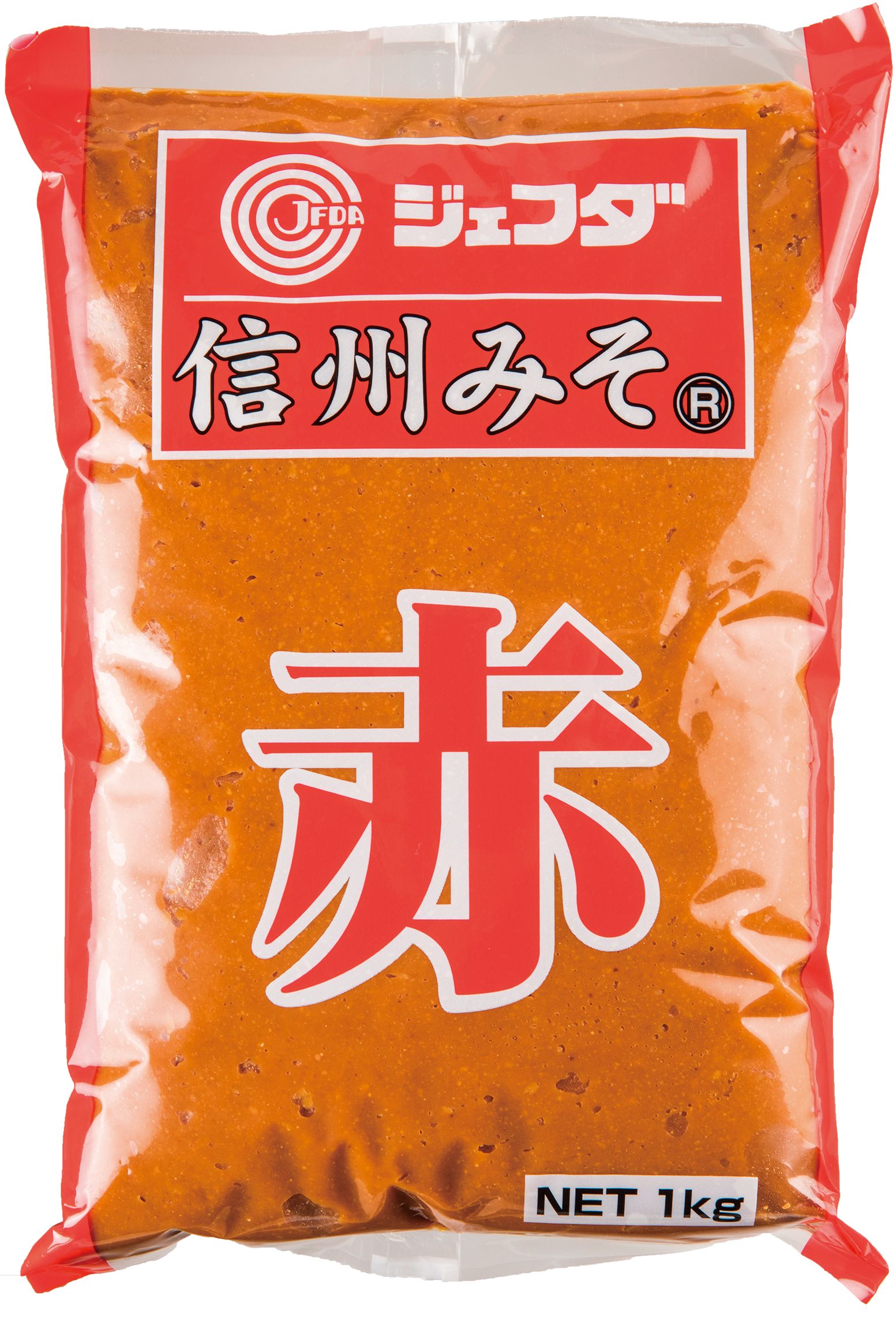《常温》ジェフダ 信州味噌赤 1KG 学校給食 業務用