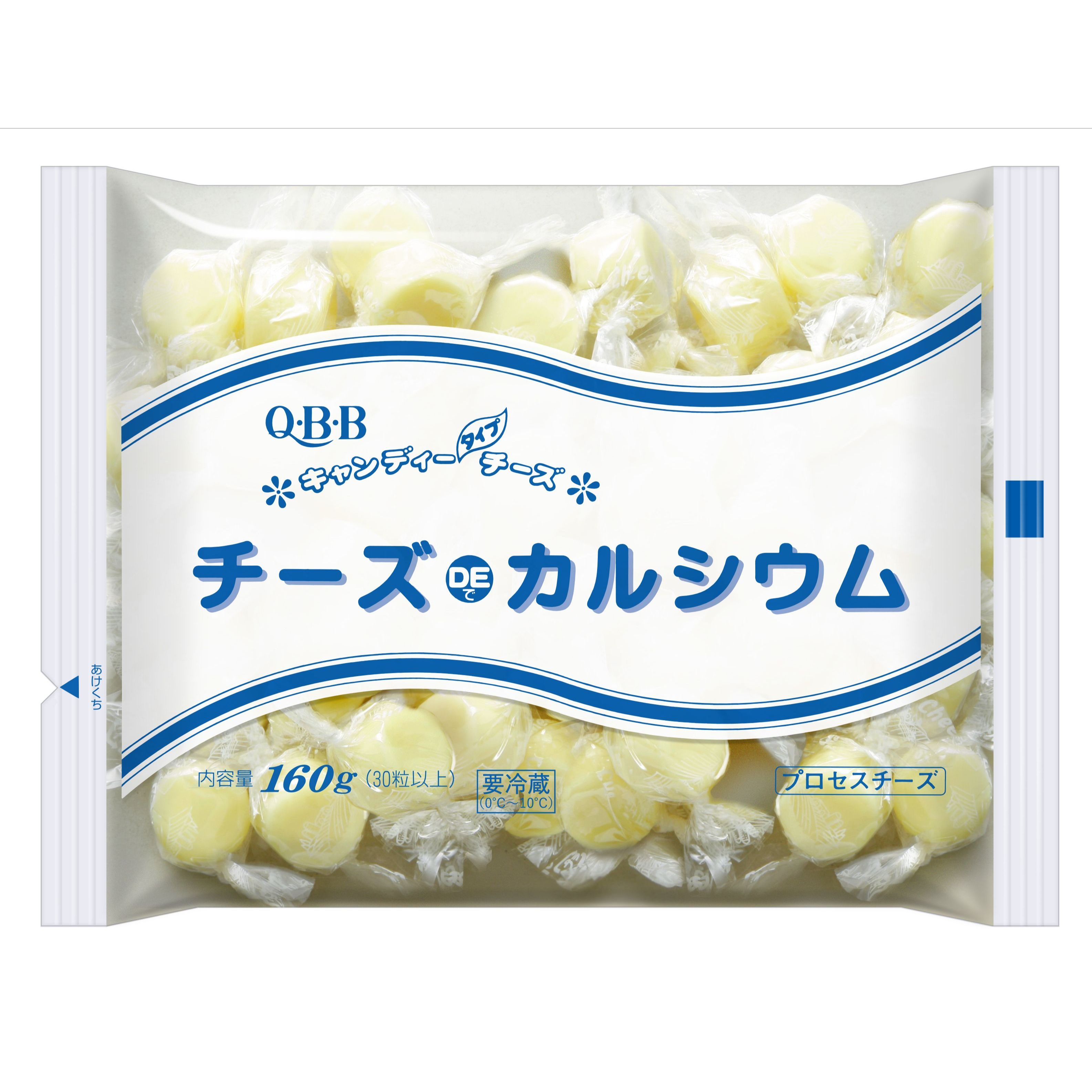 《冷蔵》 六甲バター QBB キャンディーチーズ チーズDEカルシウム 160G（30コUP） 学校給食 業務用 ナチュラルチーズ プロセスチーズ 給食 子供 お弁当 国産 安心 安全 懐かしい なつかしい qbb