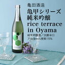 【日本酒】亀甲シリーズ 純米吟醸 rice terrace in Oyama 720ml×2本セット 亀田酒造（千葉県 お酒 グルメ プレゼント ギフト お土産 父の日 母の日 還暦 誕生日 記念品 退職祝い 結婚祝い 送料無料）