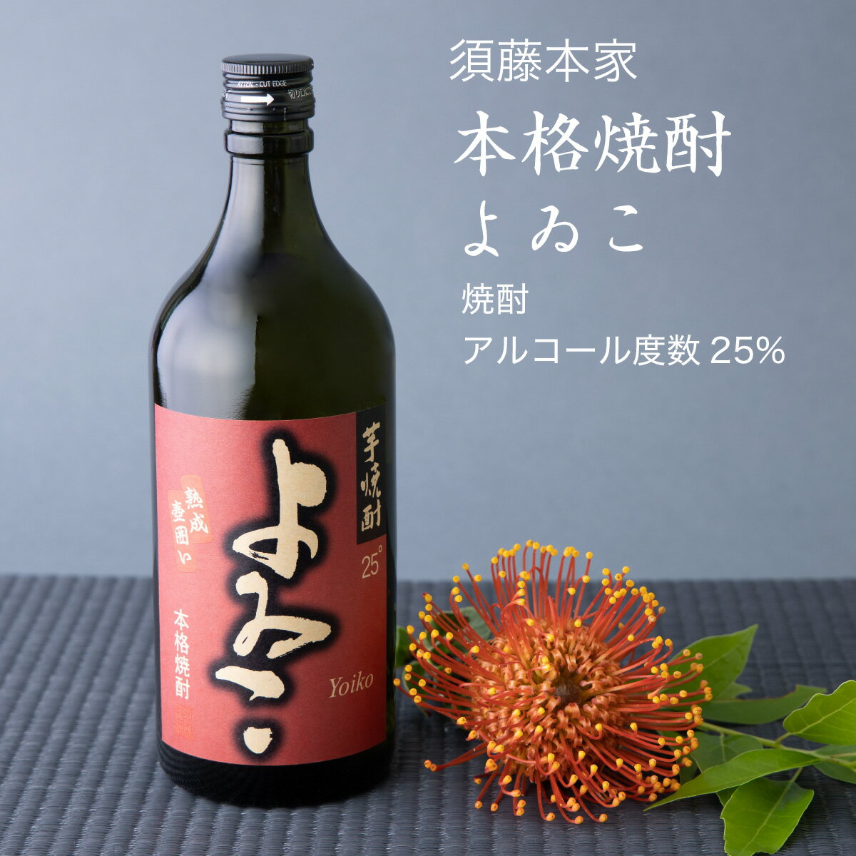 【焼酎】本格焼酎 よゐこ720ml×3本セット 須藤本家（千葉県 お酒 グルメ プレゼント ギフト お土産 父の日 母の日 還暦 誕生日 記念品 退職祝い 結婚祝い 送料無料）