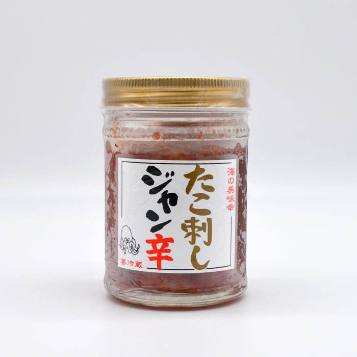 たこ刺しジャン辛 塩辛 たこ お土産 おつまみ ピリ辛 珍味 海鮮 冷蔵