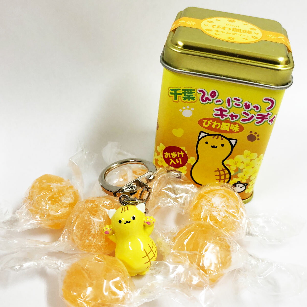 Rakuten - 千葉ぴーにゃっつ　缶キャンデー　おまけ付
