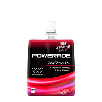 パワーエイドゼリーフルパワーショット180gパウチ合計6本(6本×1ケース)マルトデキストリンパラチノース栄養ドリンクゼリー飲料(バランス栄養食品)ゼリー飲料エネルギーゼリーエネルギー補給ゼリー49021021371194902102137119-ccw1