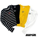 【2025秋冬新作】ANAP GIRL 刺繍入りリ