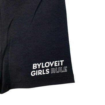 【2021春夏新作】by LOVEiT 1分丈レギンス 7811401(子供服 女の子 清楚 可愛い バイラビット レギンス 一分丈 スパッツ ブラック 黒 春 夏)