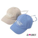 【2025春夏セール】by LOVEiT バックリボンキャップ No.7852420( 子供服 女の子 バイラビット キッズ トドラー ジュニア 小物 帽子 キャップ ロゴ リボン 可愛い カジュアル シンプル お出掛け オシャレ 人気 春 夏 秋 冬 )