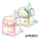 【2025春夏セール】by LOVEiT オーロラミニリュック No.7852442( 子供服 女の子 キッズ トドラー ジュニア バイラビット バッグ ミニ ...