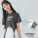 【2025春夏新作】by LOVEiT【パワーパフ】ガーターTシャツ No. 7853271( バイラビット 子供服 女の子 キッズ トドラー ジュニア トップス 半袖 Tシャツ 半T ガーターベルト パワーパフガールズ 人気 コラボ 可愛い オシャレ カジュアル 春 夏 )