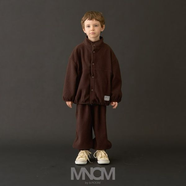 【2025秋冬新作】b-ROOM【MNCM】フリースセットアップ No.9854331（ ビールーム 子供服 男の子 トドラ..