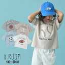 【2025春夏セール】b-ROOM【カイテ天竺】アソートスポーツプリントTシャツ ビールーム No.9851206( 子供服 男の子 トドラー キッズ ジュニア トップス 半袖 Tシャツ ラグビー 野球 サッカー バスケットボール お洒落 プチプラ カジュアル 春 夏 )
