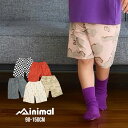 【2025春夏セール】and D. Petit main【水陸】柄ショートパンツ No.2252109 ( アンドディー プティマイン 子供服 男の子 キッズ トドラー ボトムス ハーフパンツ ショートパンツ ゴムパン ポケット 海水浴 プール カジュアル 人気 春 夏 )