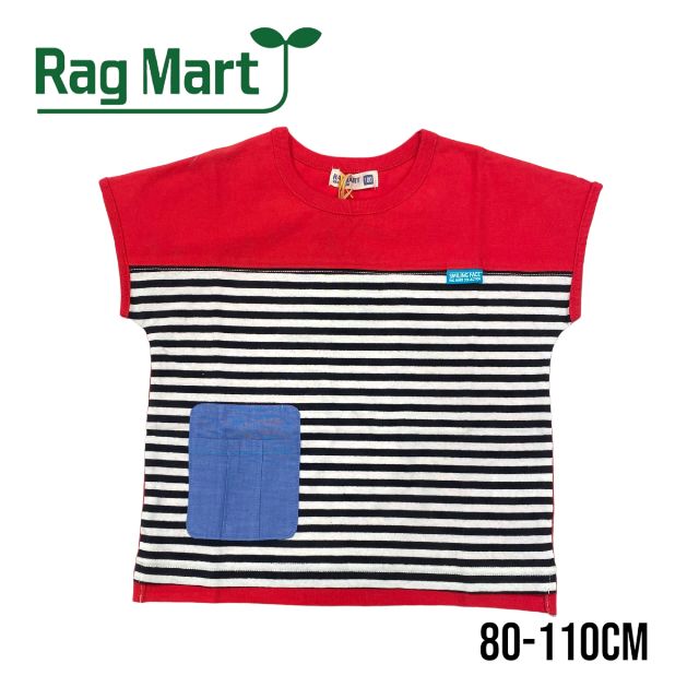 RAGMARTボーダー切り替えTシ...