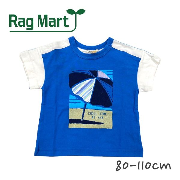 【アウトレット】RAGMART シーサイドプリントTシャツ No.1142802・2142802 ( 子供服 男の子 ラグマート..